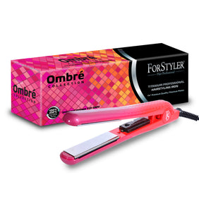 Fuchsia (Pink) Ombre Hair Styling Iron